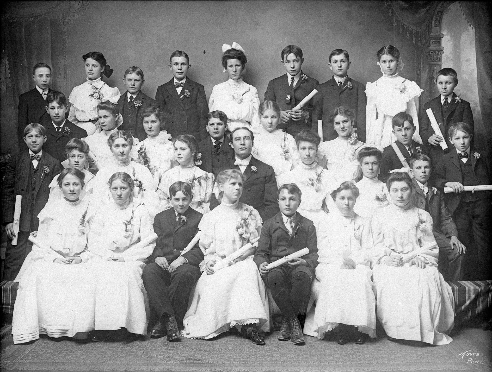 1903 Confirmation Class Ebenezer Congregational Church Source: Steven Schreiber.
