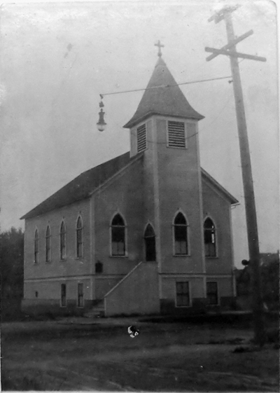 St. Paul Evangelical & Reformed Church (circa 1920) Photo courtesy of Evangelical Reformed Historical Society, Lancaster, Pennsylvania.