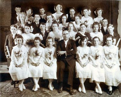 Zion Congregational Church Confirmation 1919 Source: Jackie Stoner