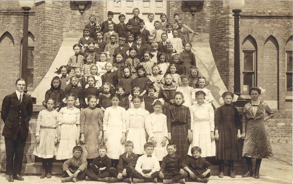 Trinity Lutheran Church Group of School Children (1912) Source: Scott Lewandowske