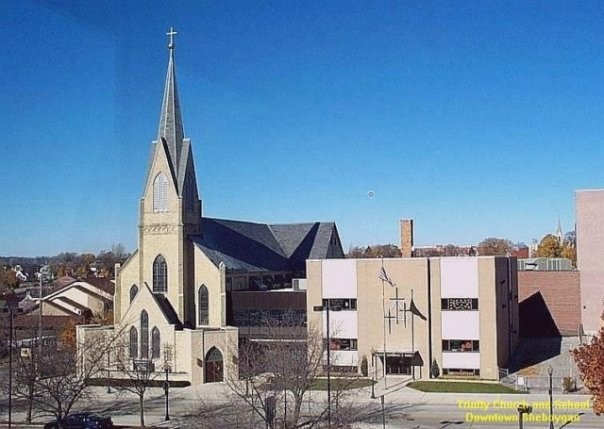 Trinity Lutheran Church Exterior (ca. 2003) Sheboygan, Wisconsin Source: Brian Heinlein