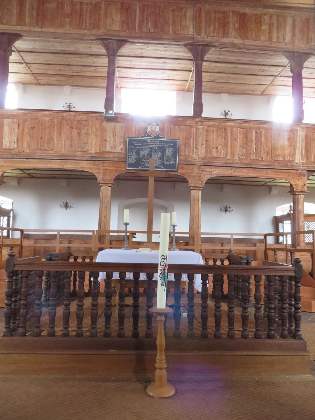 Oberreichenbach Church Interior in 2016. Courtesy of Maggie Hein.