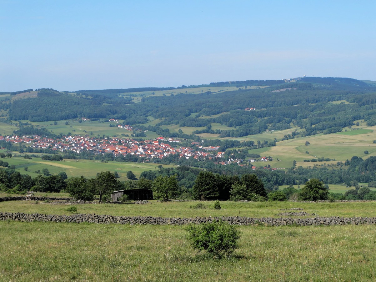View of Wüstensachsen