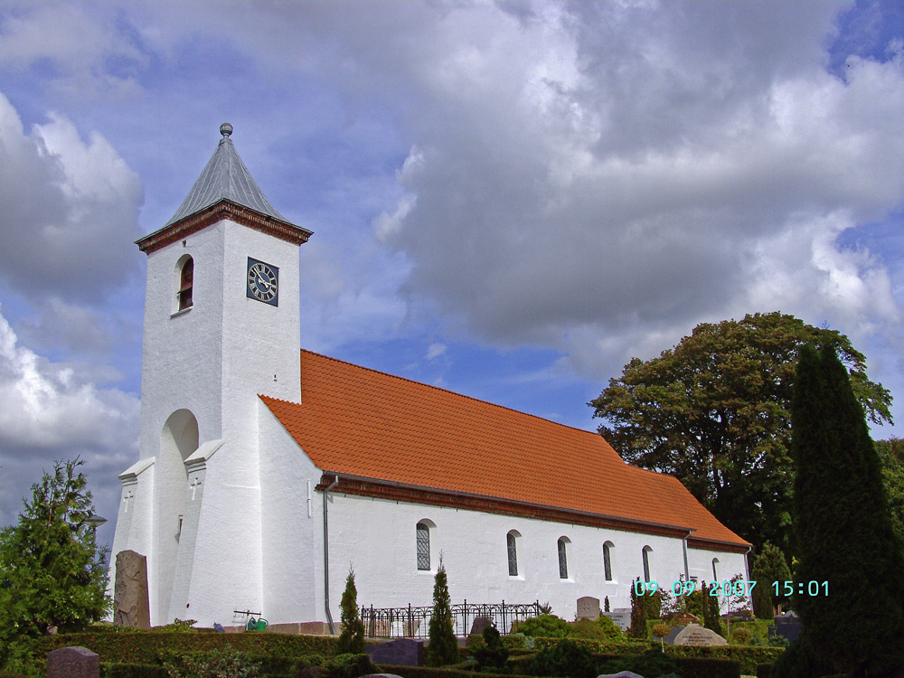 The church in Thorning, Denmark. Source: Wikipedia.