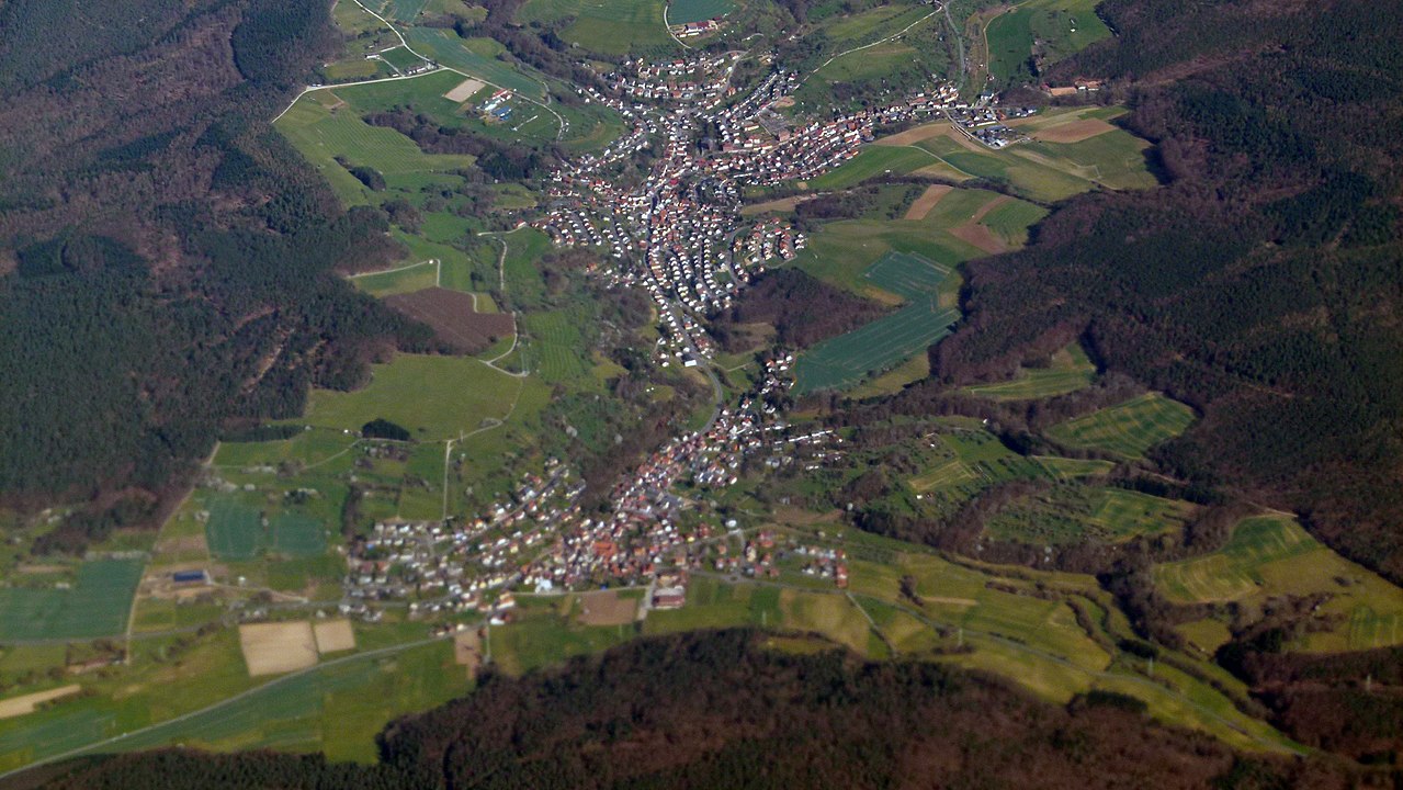 Aerial view of Hofstetten