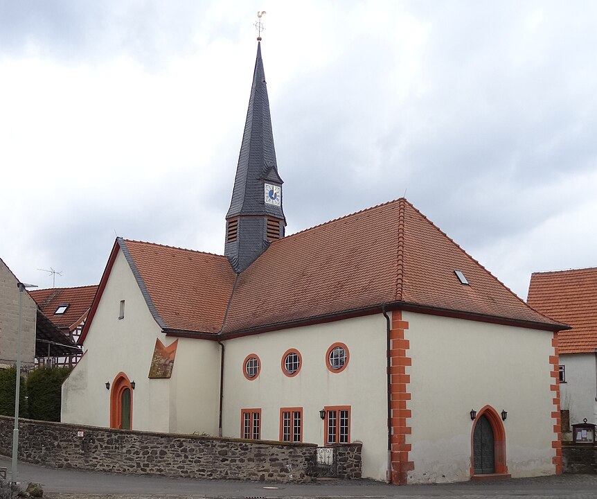 Church in Fauerbach by Nidda