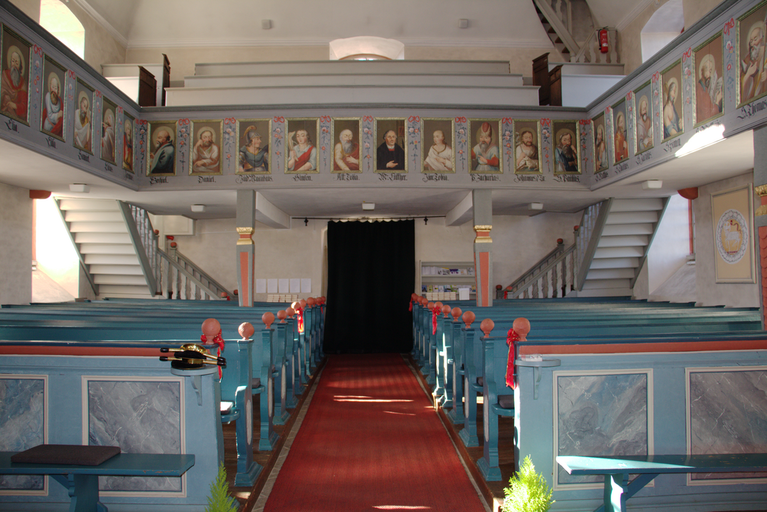 Interior of the Church in Ilbeshausen