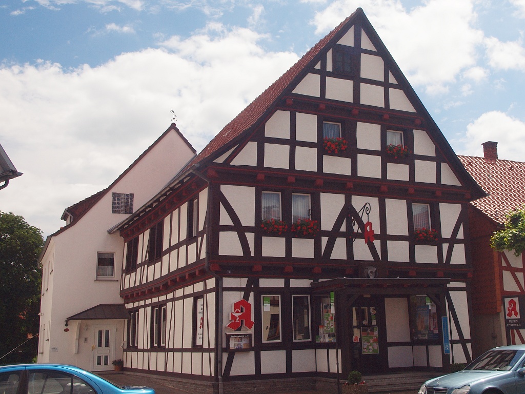 half-timbered house in Ronshausen from 1750