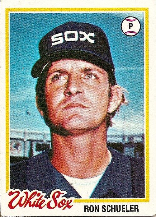 Ron Schueler with the  Chicago White Sox  Source: CardBoardGods.