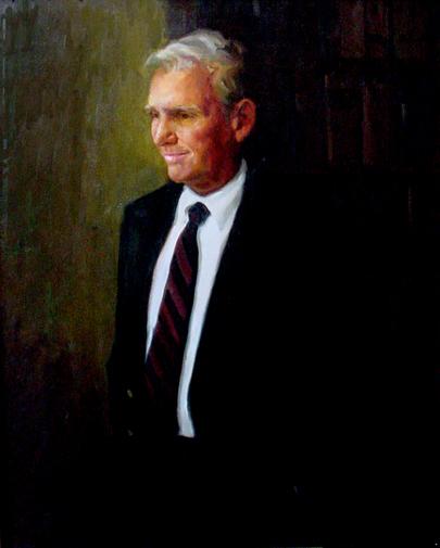 Alexander Schleuning, M.D.  Artist: Dan Howe  Source: Collection of Oregon Health Sciences University, Portland Oregon