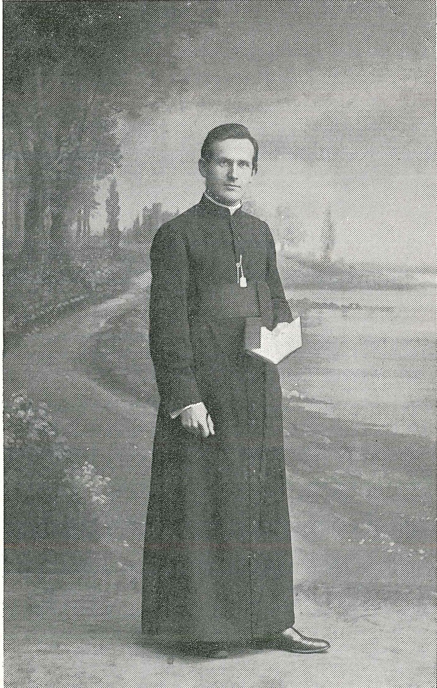 Curate Peter Weigel.  Source: Schnurr, p. 205.