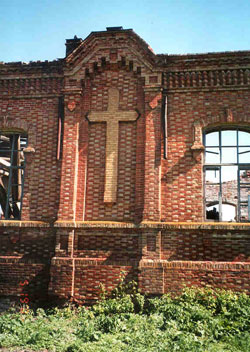 Former school and prayer house in Anton.