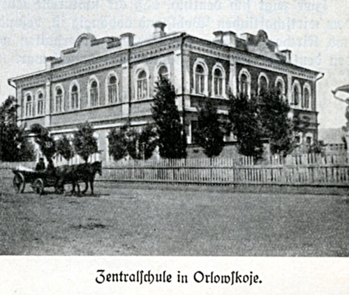 Orlovskaya Central School circa 1930.