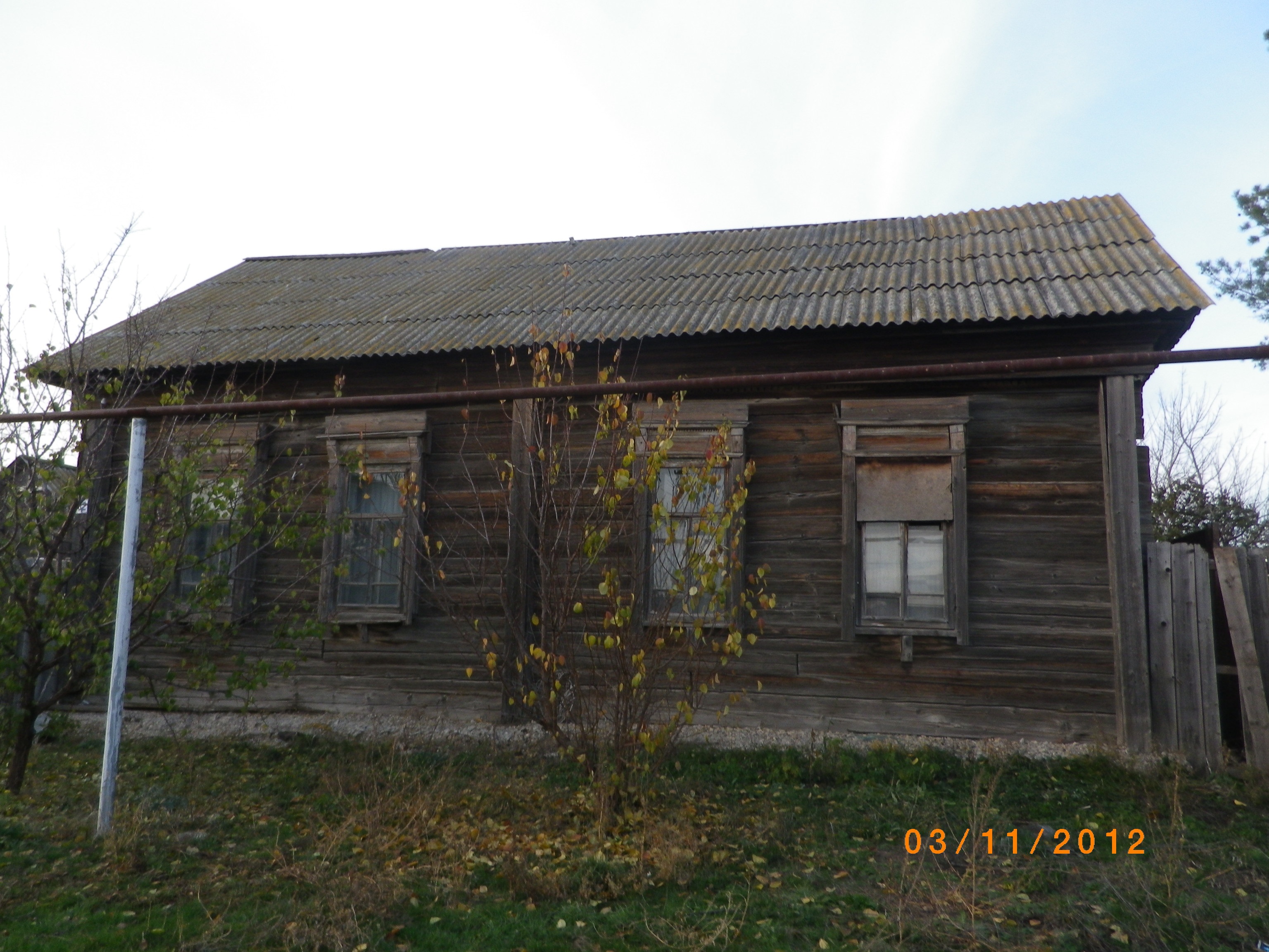 Former Volga German house in Fischer (2012). Source: Irma Merkel.