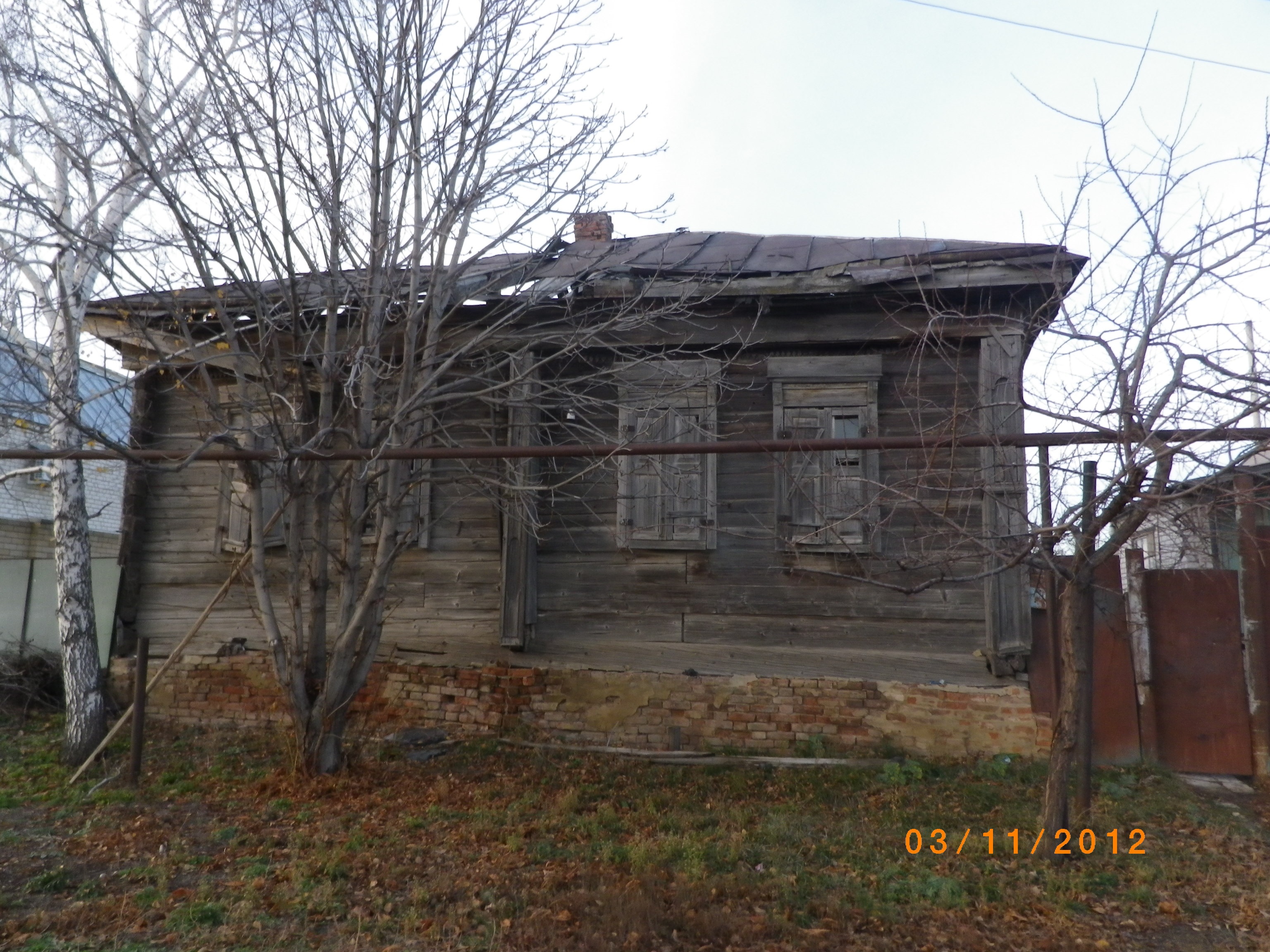 Former Volga German house in Fischer (2012). Source: Irma Merkel.