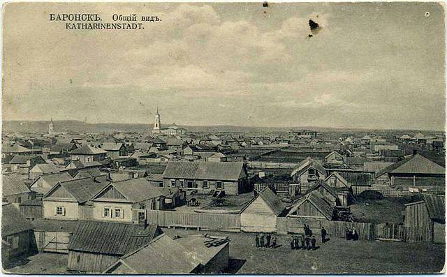 Panorama of Katharinenstadt taken from the south.