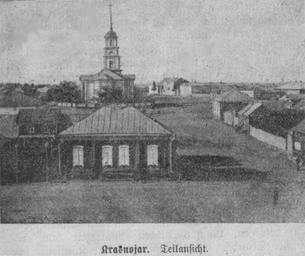 Krasnoyar Street Scene Source: Volksfreund Kalender, 1911