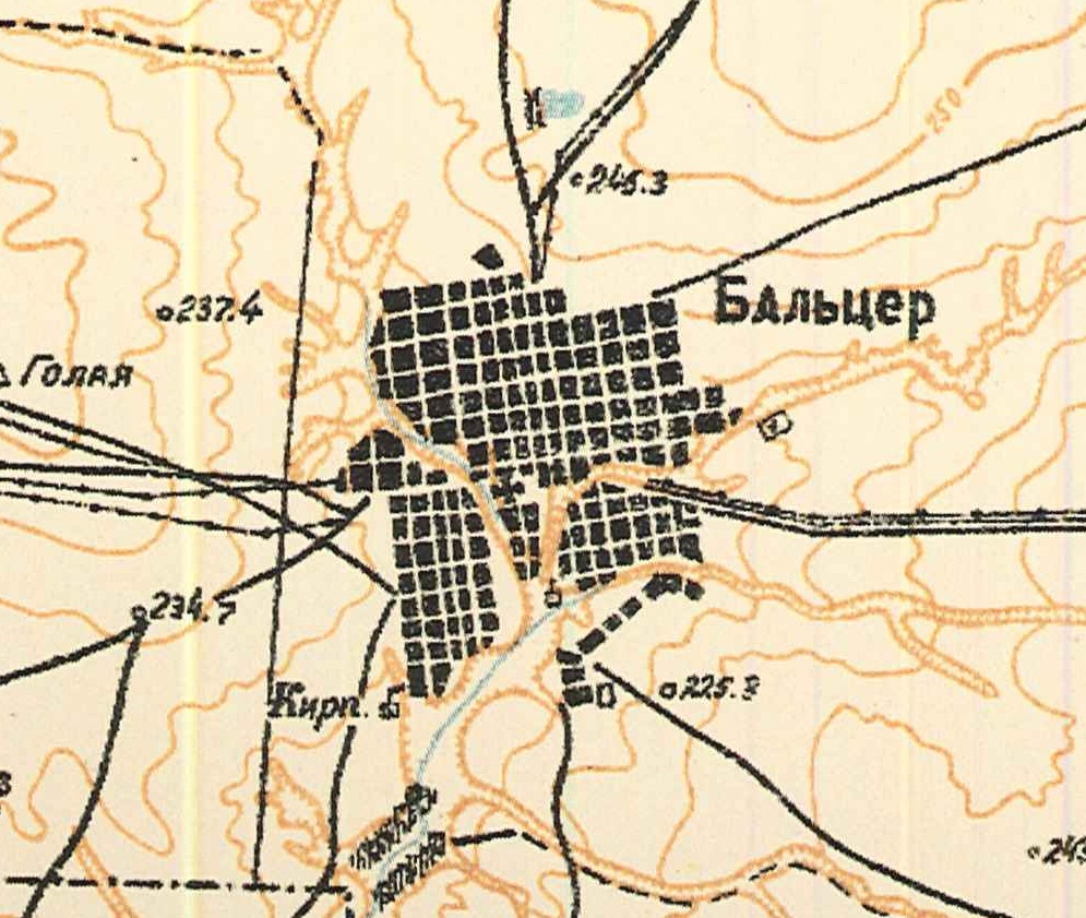 Map showing Balzer (1935).