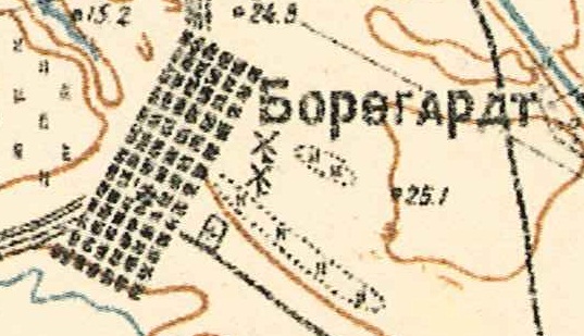 Map showing Beauregard (1935).
