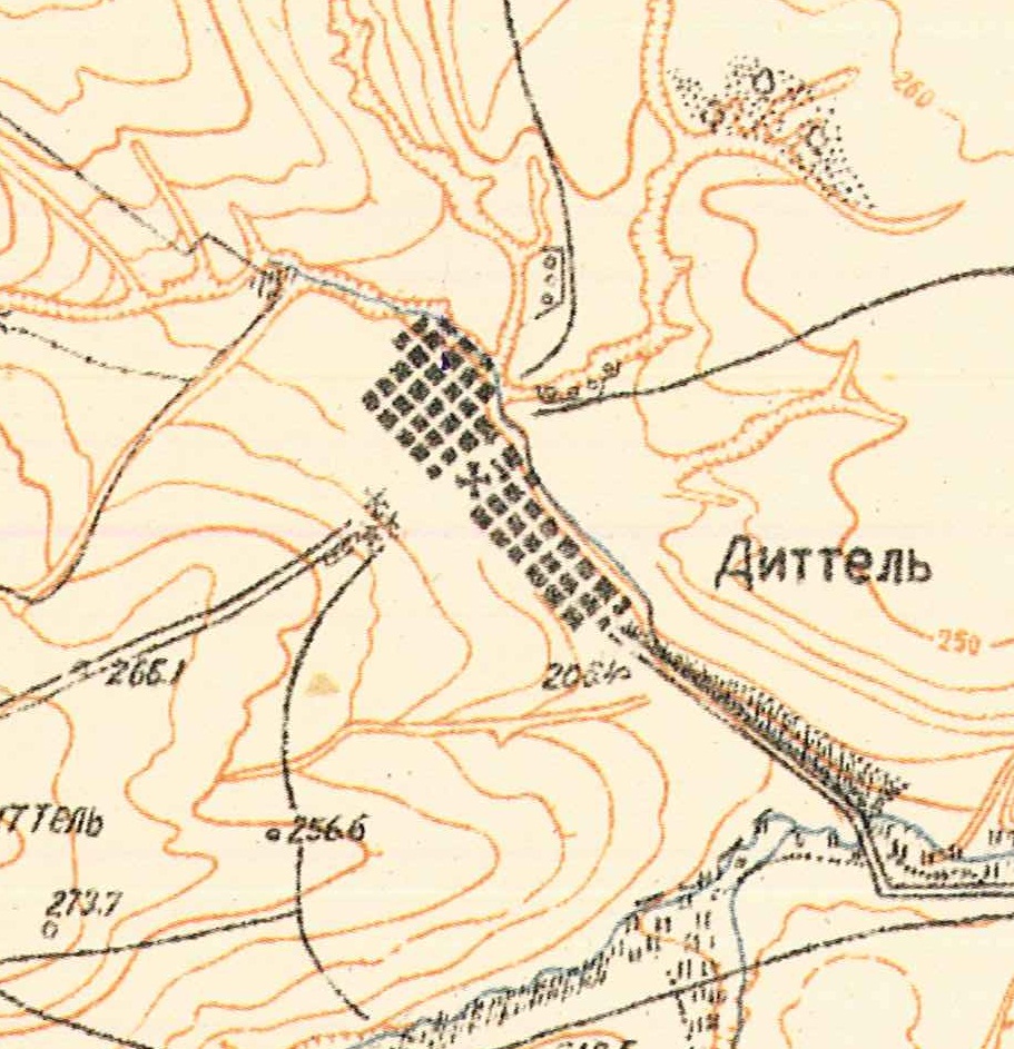 Map showing Dietel (1935).