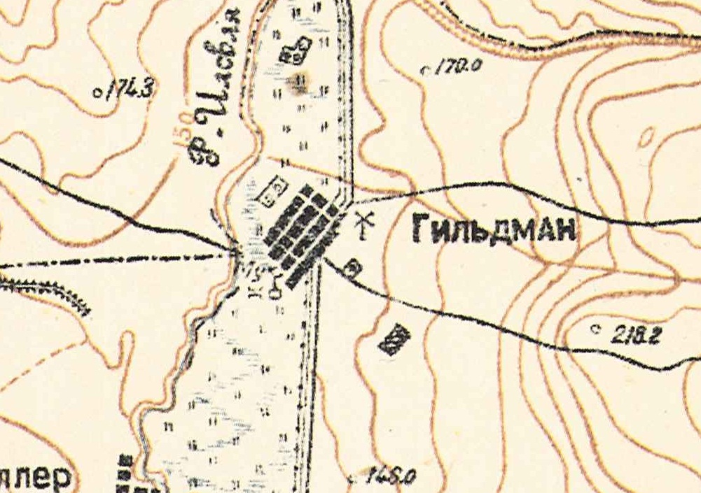 Map showing Hildmann (1935).