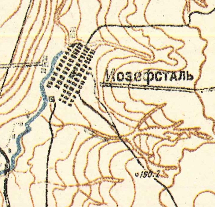 Map showing Josefstal (1935).