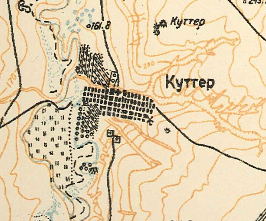 Map showing Kutter (1935).