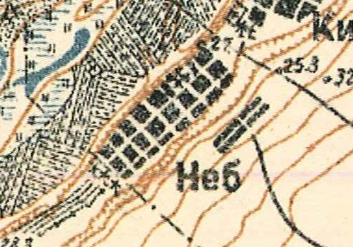 Map showing Näb (1935).