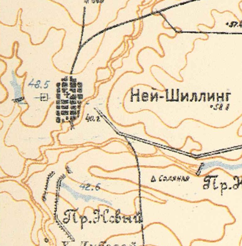 Map showing Neu-Schilling (1935).