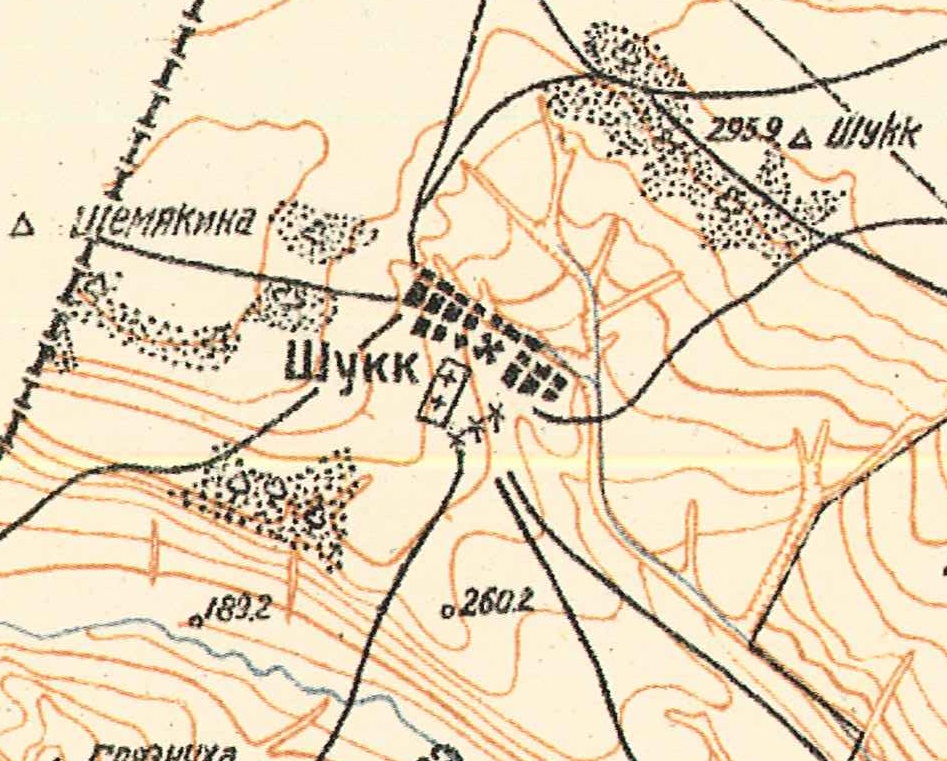 Map showing Schuck (1935).