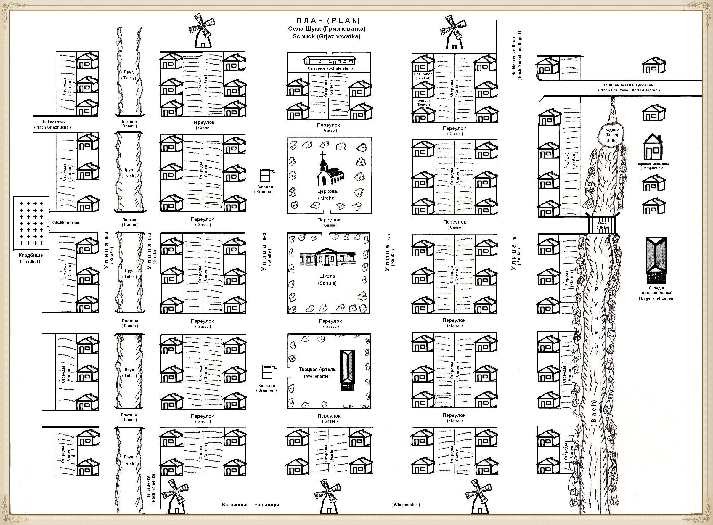 Map of Schuck Source: shuck.ucoz.ru