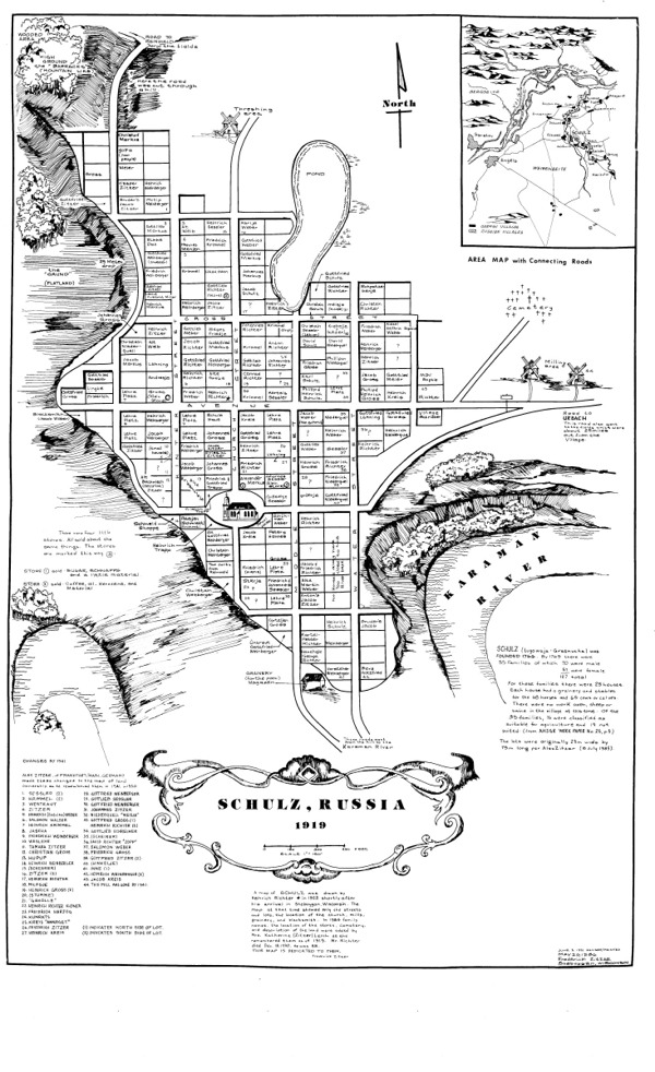 Map of Schulz (1919). Source: Fred Zitzer.