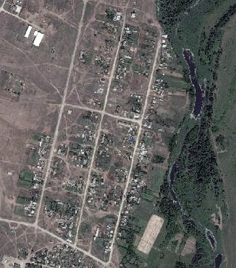 Satellite view of Unterdorf. Source: Vladimir Kakorin.